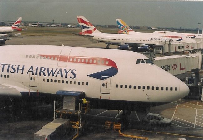 Cesta do USA - Boeing 747