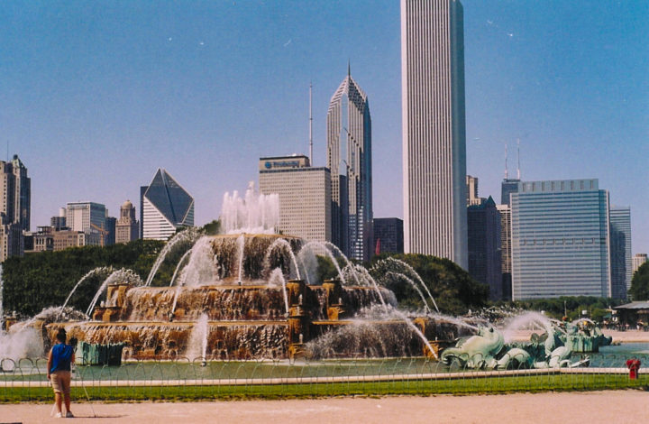 Chicago downtown - Buckinghamská fontána
