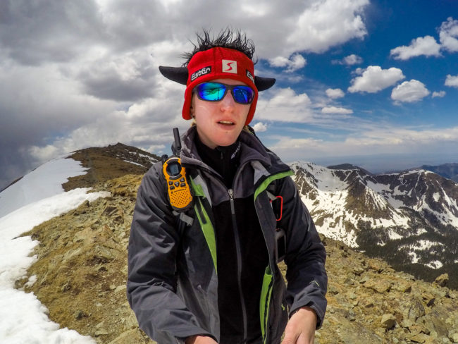 Veržána na Wheeler Peak, New Mexico, USA