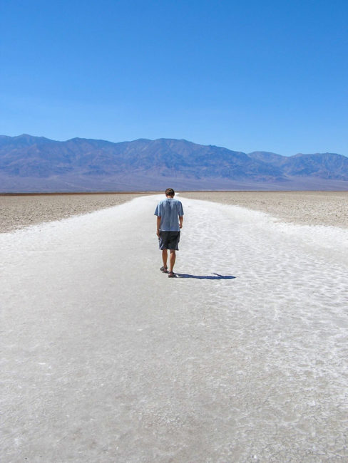 Badwater Basin - nejnižší místo v USA