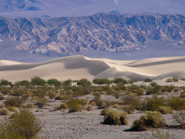 Death Valley - písečné duny