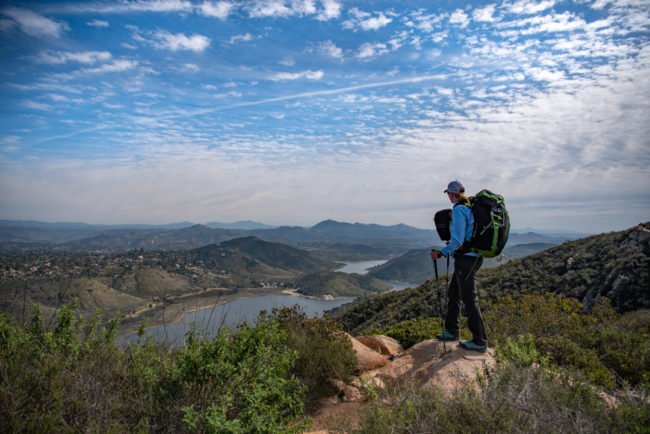 Veržána - Lake Hodges, San Diego, Kalifornie