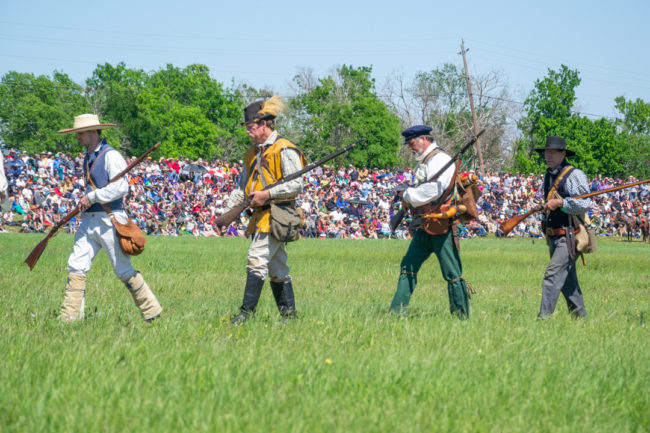 Armáda Texasanů - bitva u San Jacinto