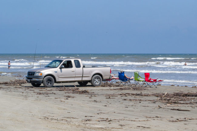 Autem přímo na pláž - Galveston