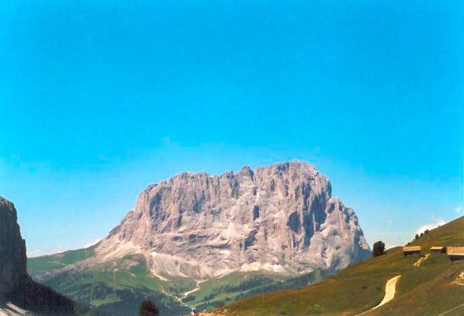 Langkofel - Sasso Lungo - významná lezecká oblast