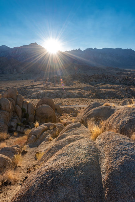 Západ slunce - Mt. Whitney, Sierra Nevada