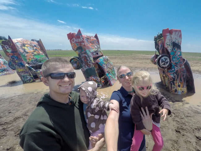 Route 66 - Cadillac Ranch, Amarillo, Texas