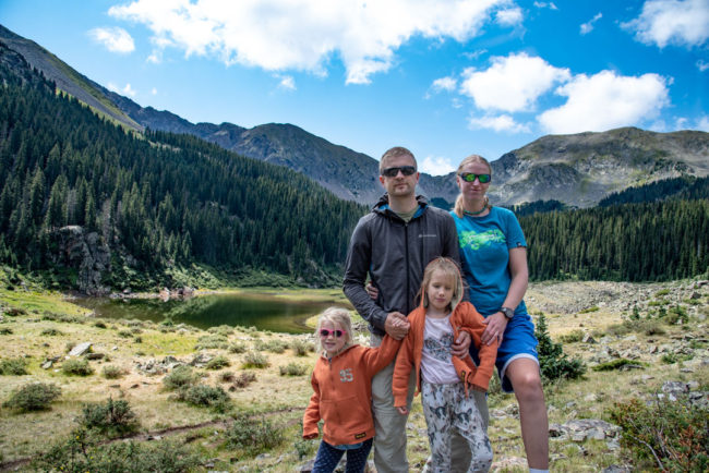 Williams Lake, Taos - hike s rodinou