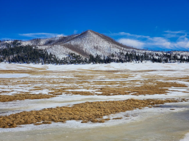 Zamrzlý supervulkán Valles Caldera - New Mexico