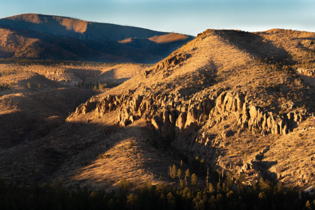 Výhled do Rendija Canyon - Deer Trap Mesa