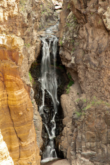 Bandelier - horní vodopád