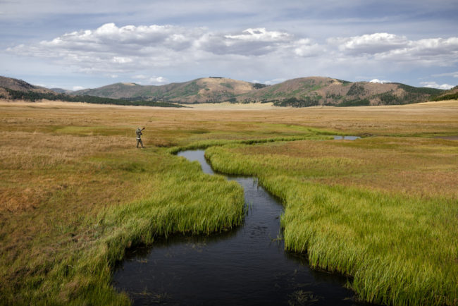 Rybaření na řece - Valles Caldera