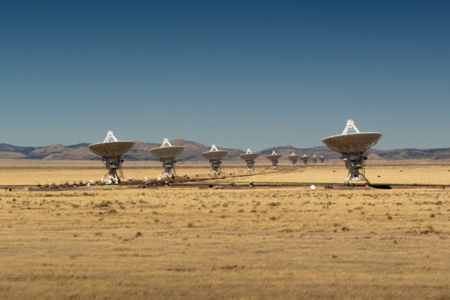 Very Large Array - talíře uprostřed pouště