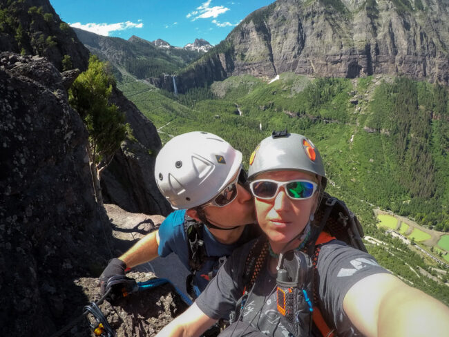 Via ferrata Telluride - Veržána a Martin