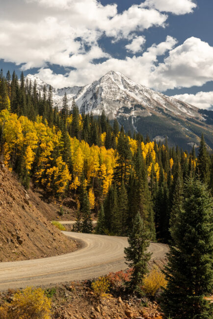 Podzimní barvy - San Juan Mountains, Colorado