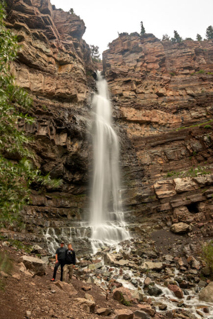 Vodopád Cascade Falls - Ouray