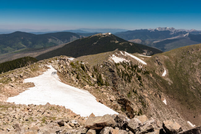 Sníh - Santa Fe Baldy